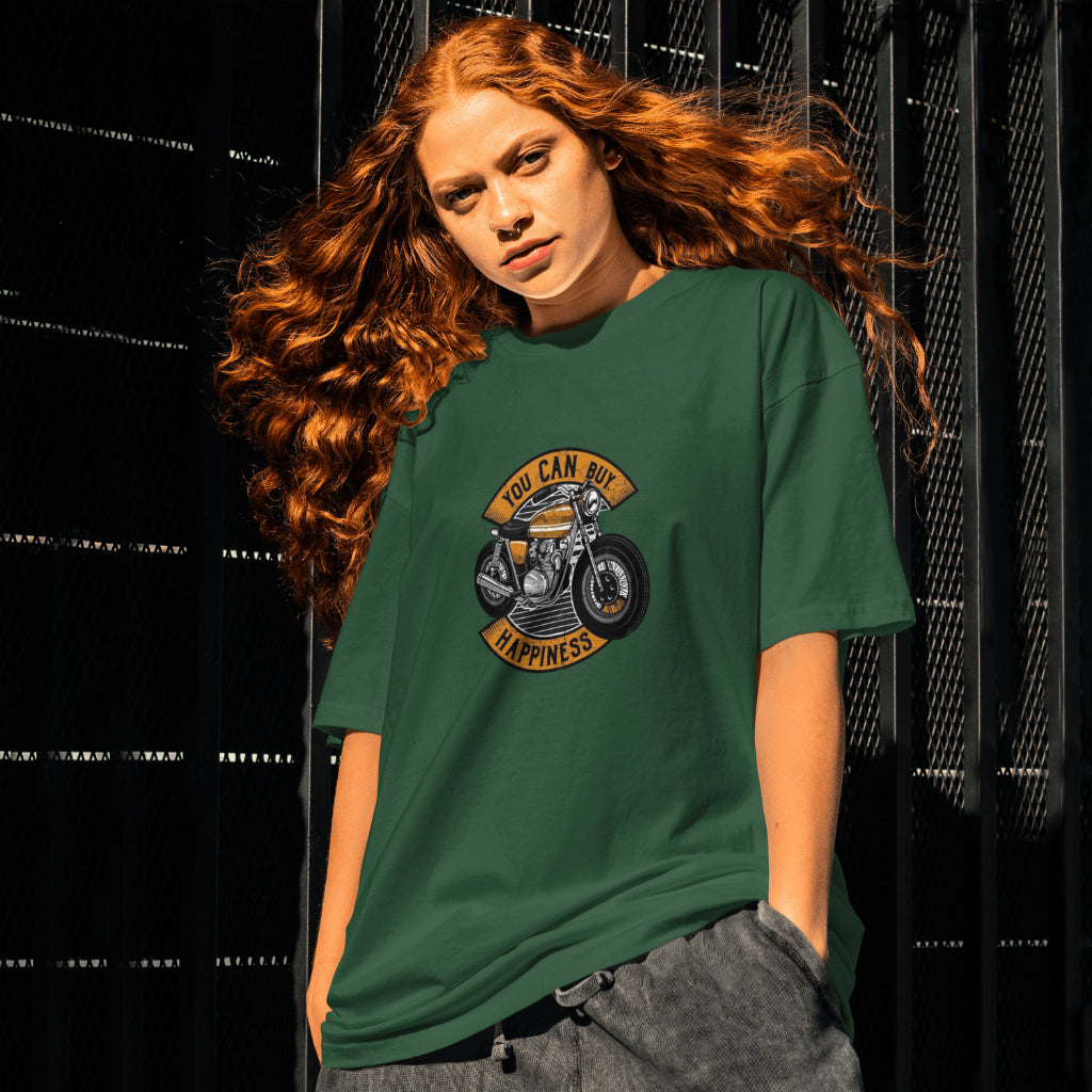 Buy Happiness Oversized T-Shirt