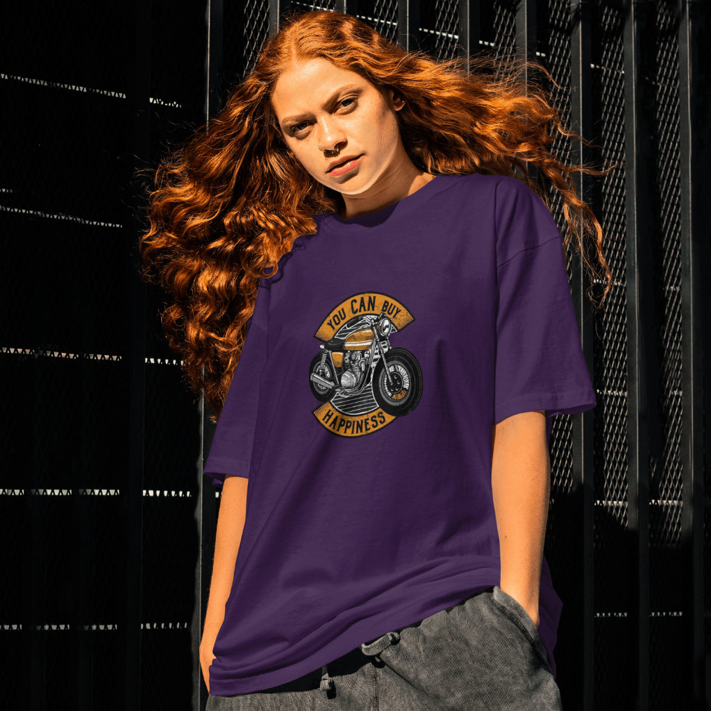 Buy Happiness Oversized T-Shirt