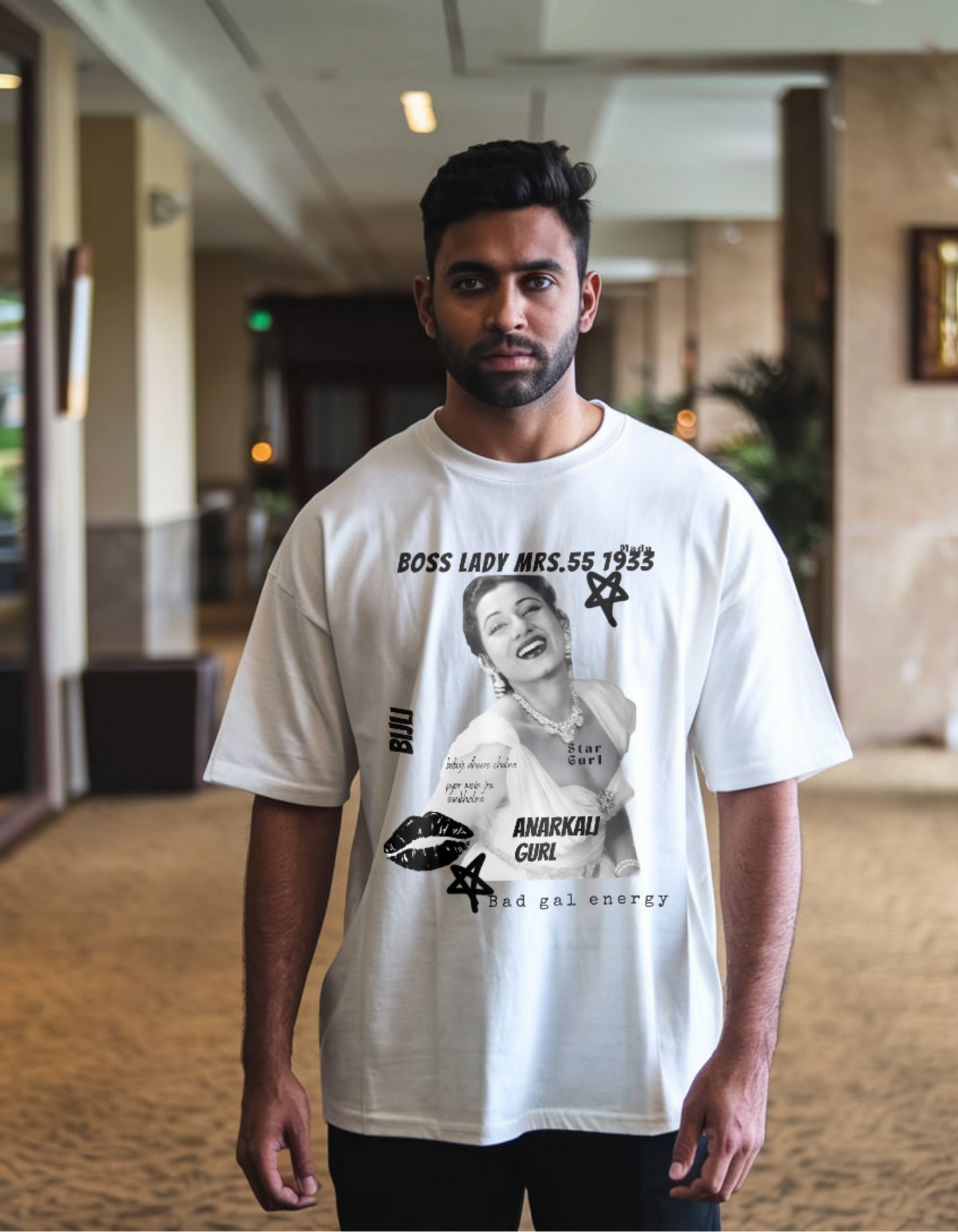Madhubala Oversized T-Shirt