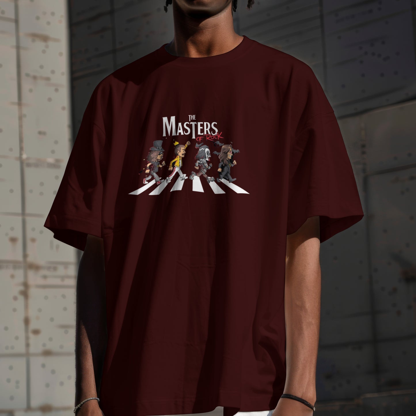 Masters Of Rock Oversized T-Shirt
