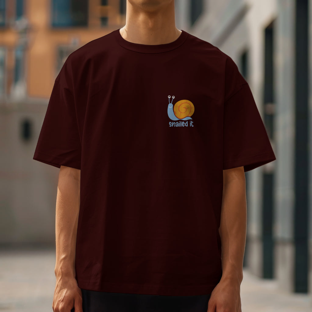 Snailed It Oversized T-Shirt