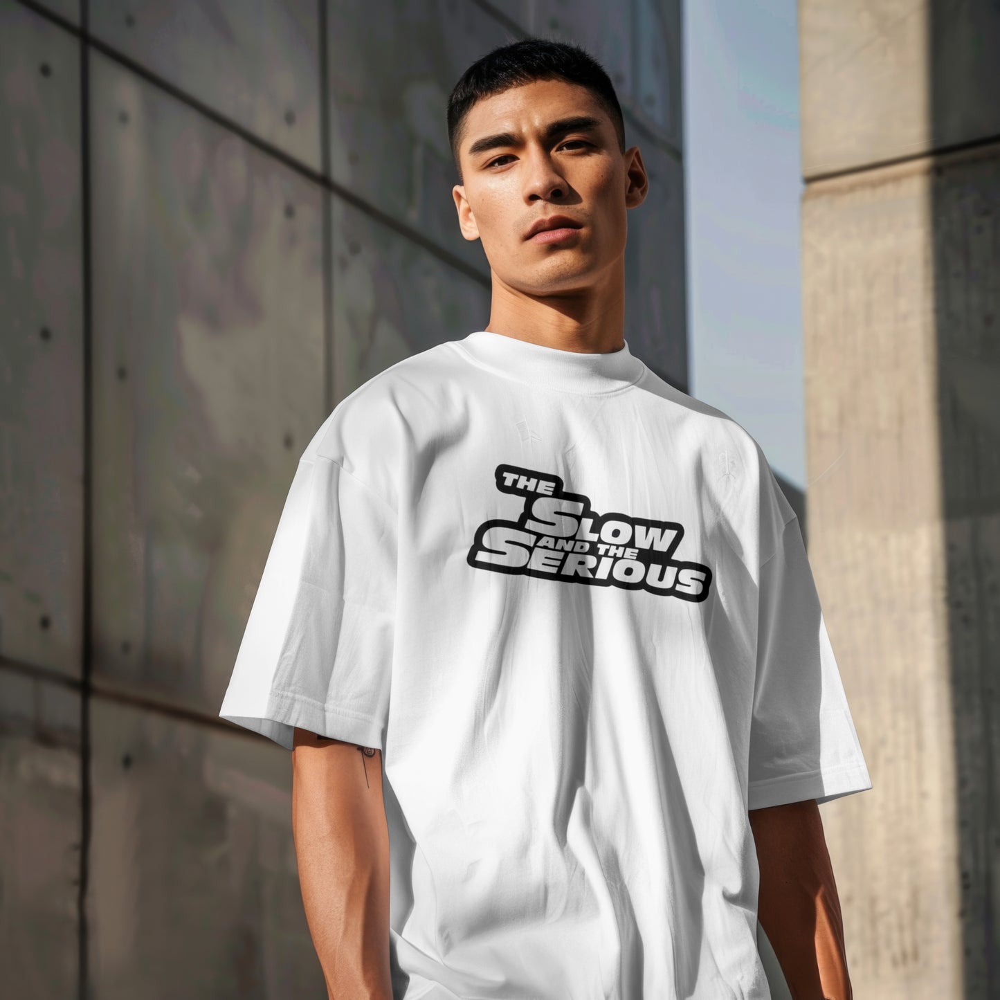 Slow Serious Oversized T-Shirt