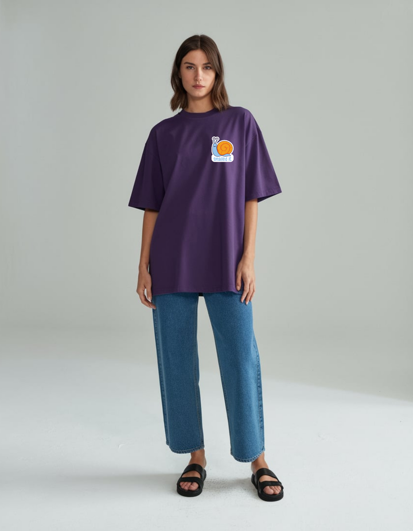 Snailed It Oversized T-Shirt