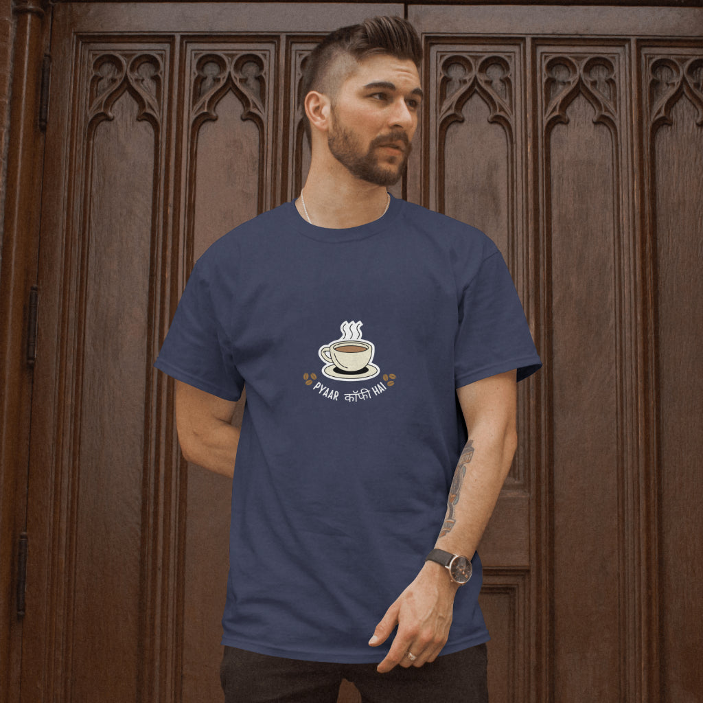 Coffee Pyaar Unisex Classic Oversized T-Shirt