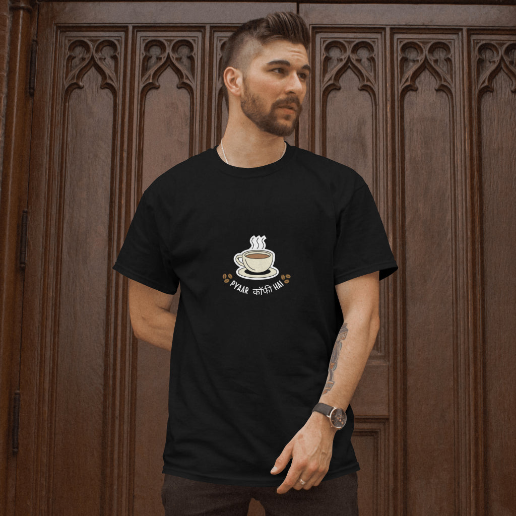 Coffee Pyaar Unisex Classic Oversized T-Shirt